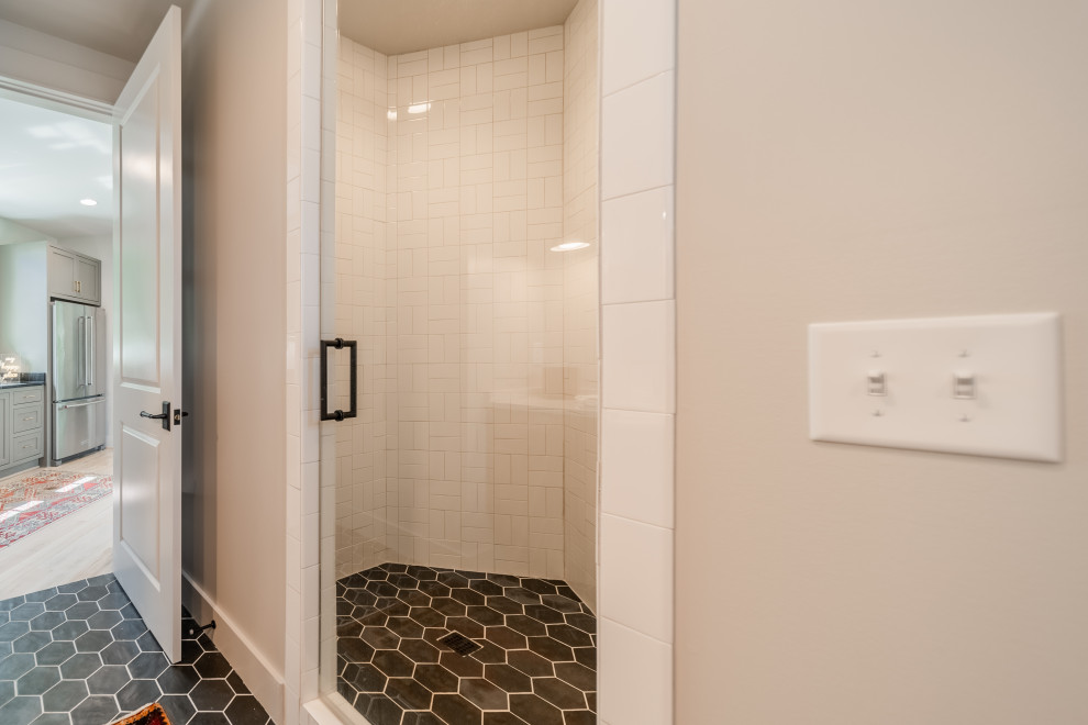 Home design - transitional home design idea in Birmingham