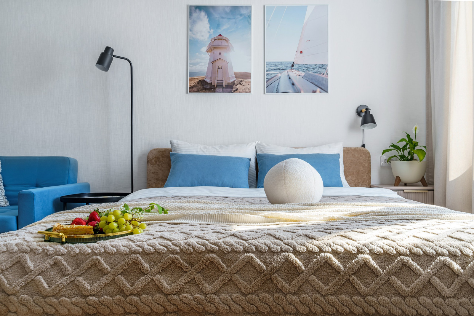 Студия в морском стиле