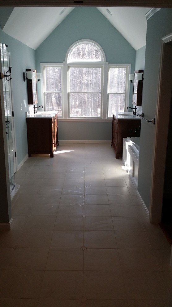 Subtle Blue Bath