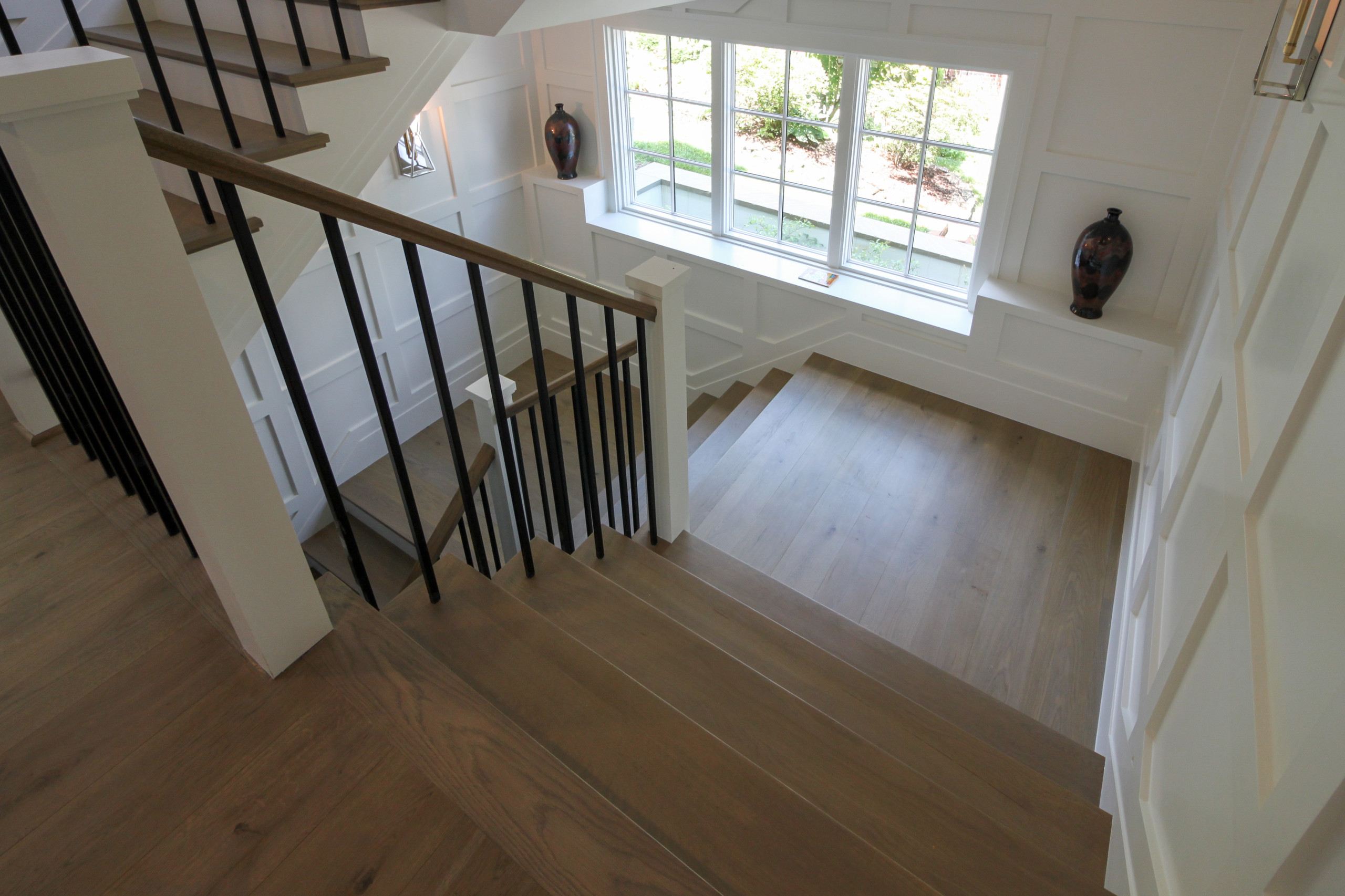 87_Welcoming and Functional Contemporary U-shaped Staircase, Arlington, VA 22207