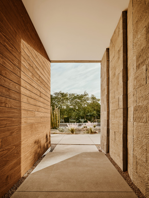 Mockingbird modern-fasad