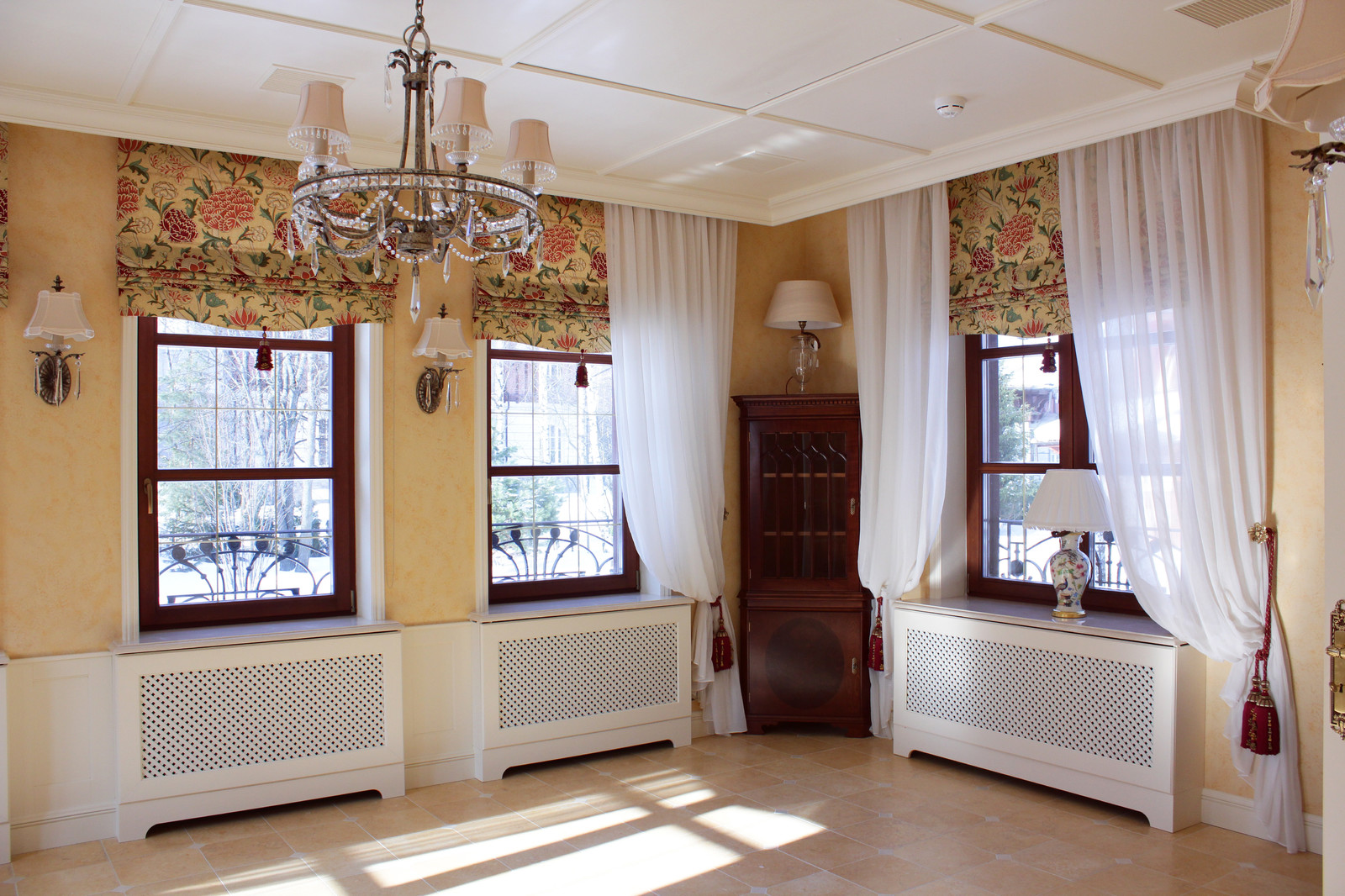 Столовая (оформление текстилем от Fabrin)