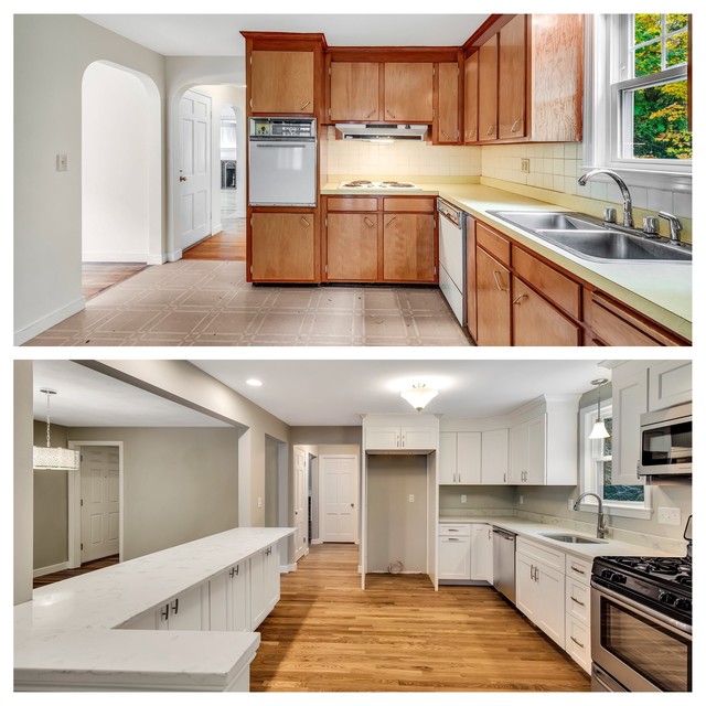 Cape Cod Makeover transitional