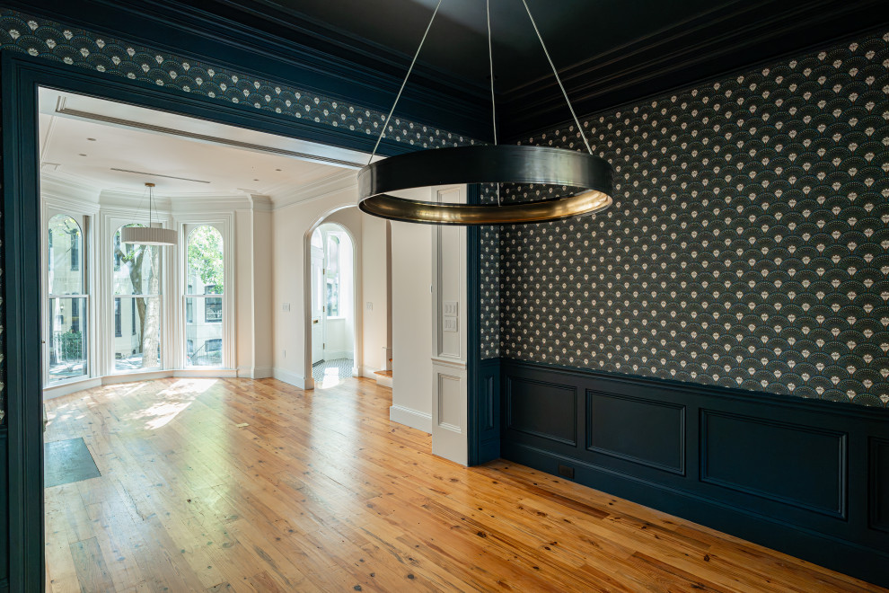 Eclectic Townhome City Scape