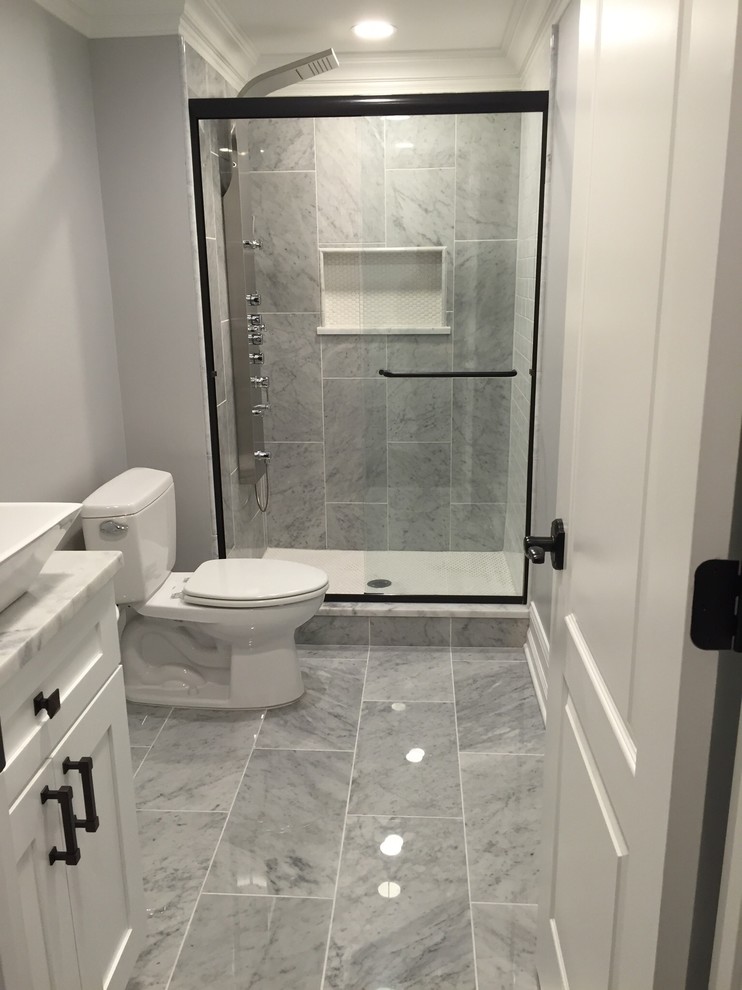 Bathroom - transitional bathroom idea in Chicago