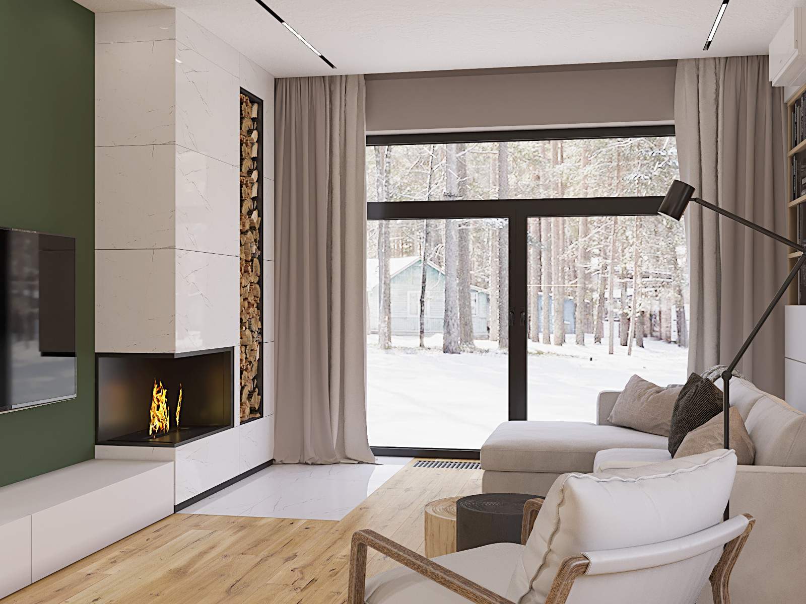 Проект загородного дома для молодой семьи