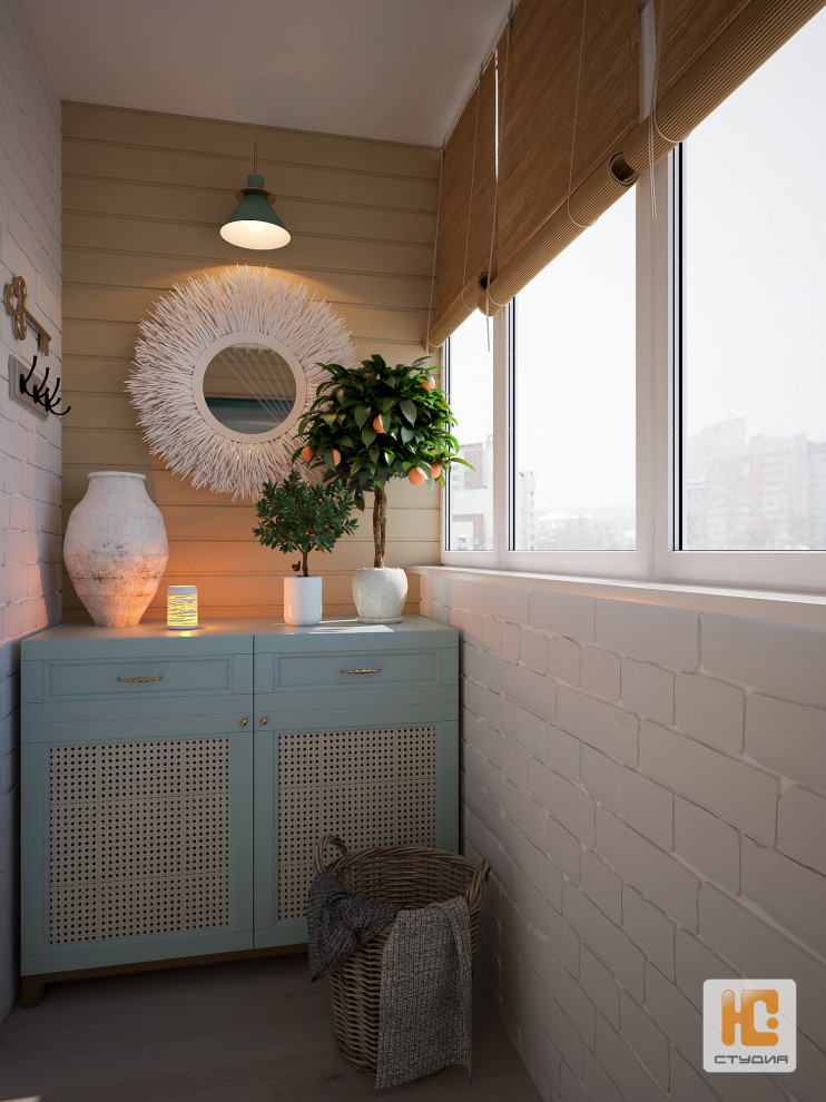 Дизайн-проект части квартиры (гостиная, спальня, балкон, детская)