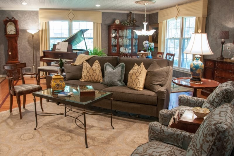 Large Living Room - Living Room - Kansas City - by Interiors By Melody