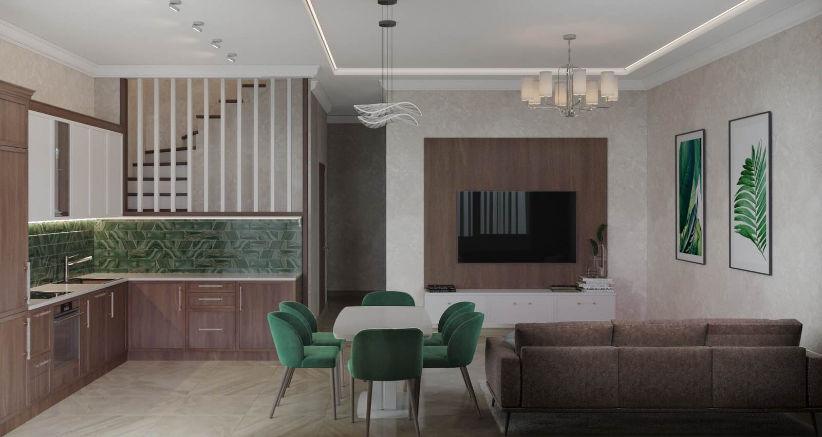 Таунхаус, гостиная