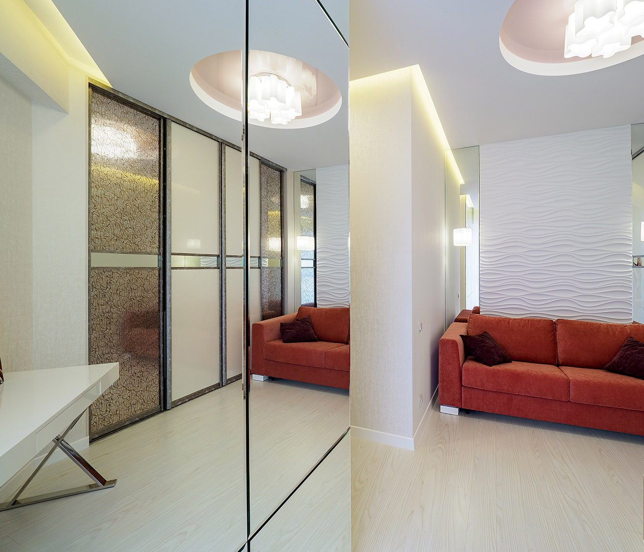 Дизайнерский ремонт квартиры-новостройки на Приморском проспекте