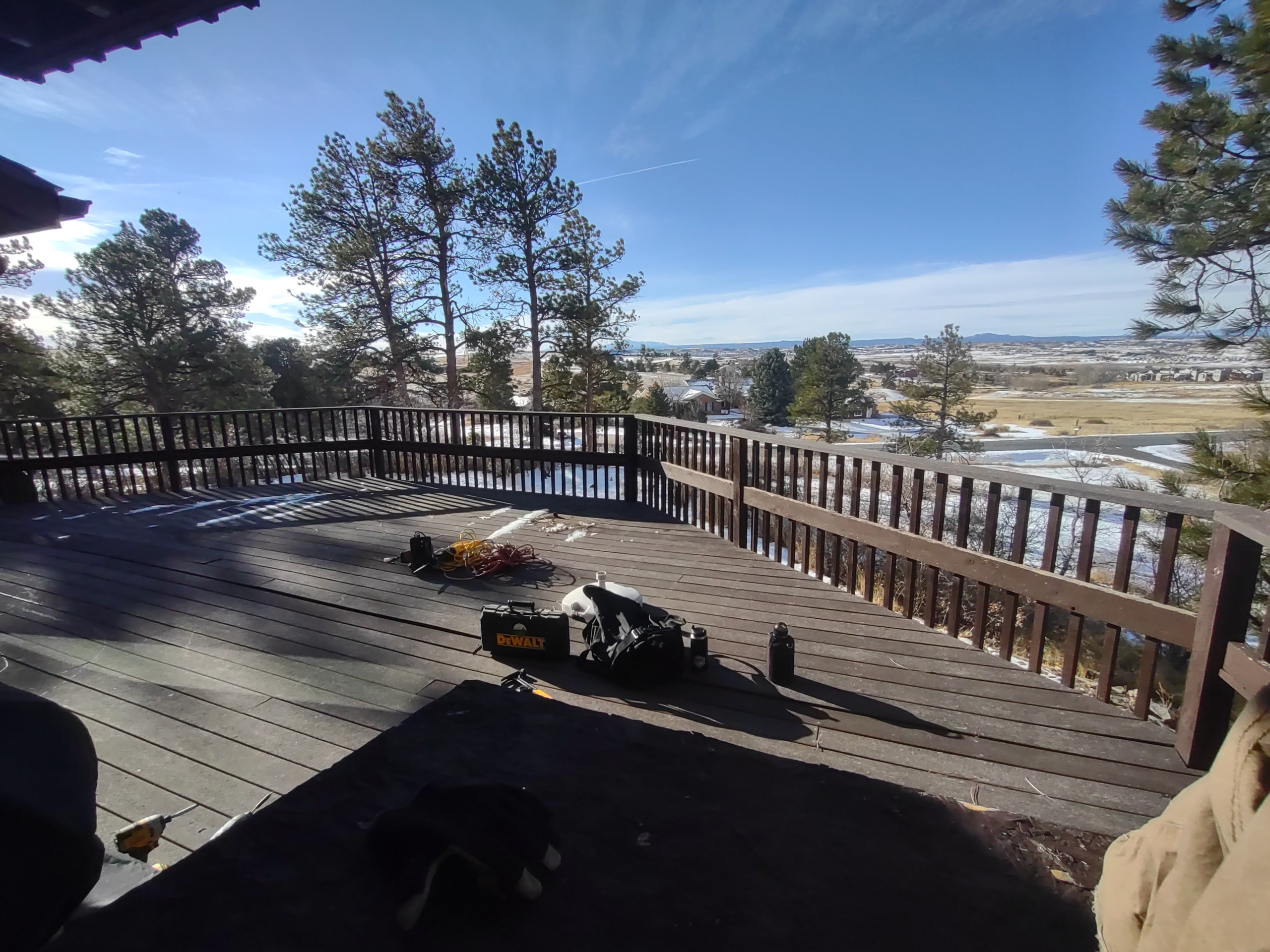 Wells Deck Upgrade (Before)