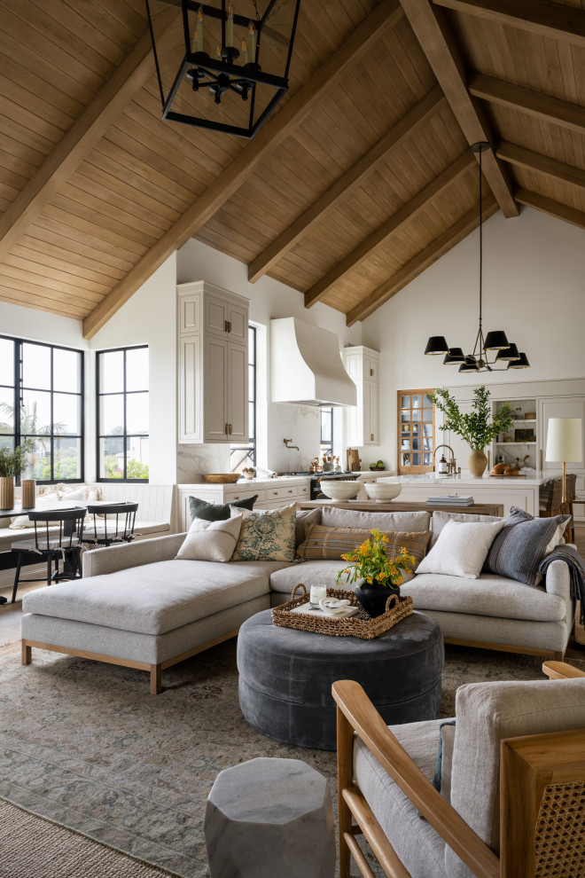 Inspiration for a transitional living room remodel in Salt Lake City