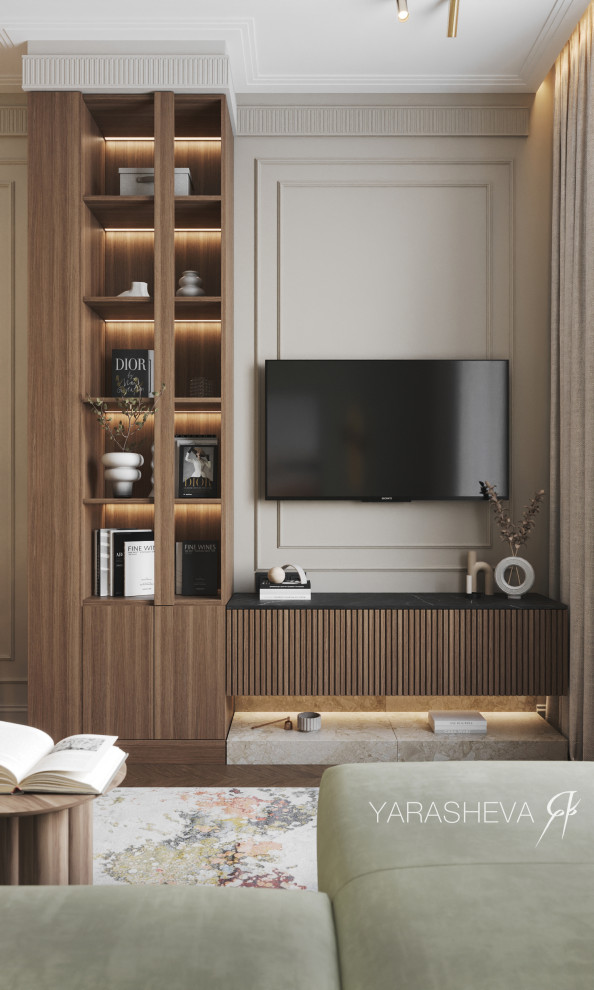 Дизайн интерьера квартиры в ЖК Небо