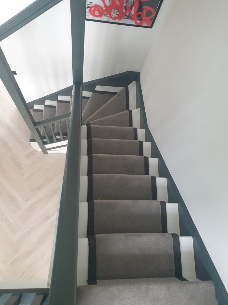 Modern Victorian Townhouse Staircase