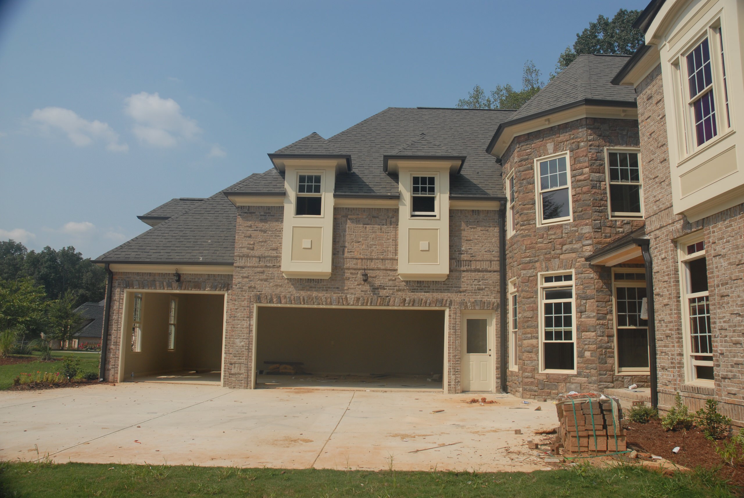 Traditional Custom Home Build with Moldings, Trim, Fireplace & Mantle