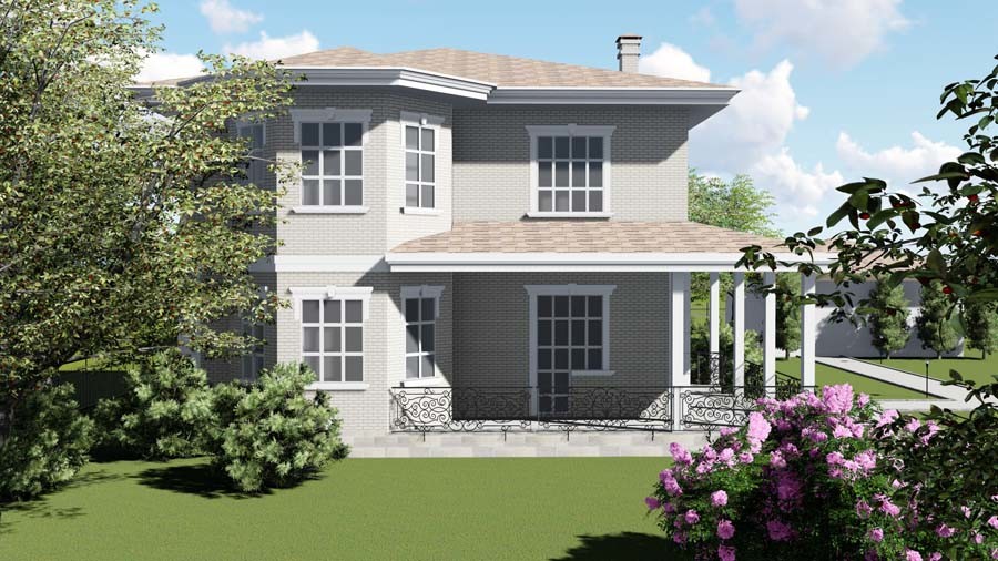 Дом в классическом стиле