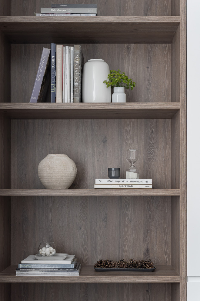 Уютная графичность. Квартира - отдых для семьи врачей