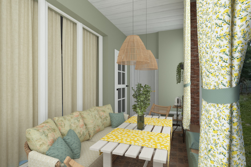 Проект загородного дома 108кв.м