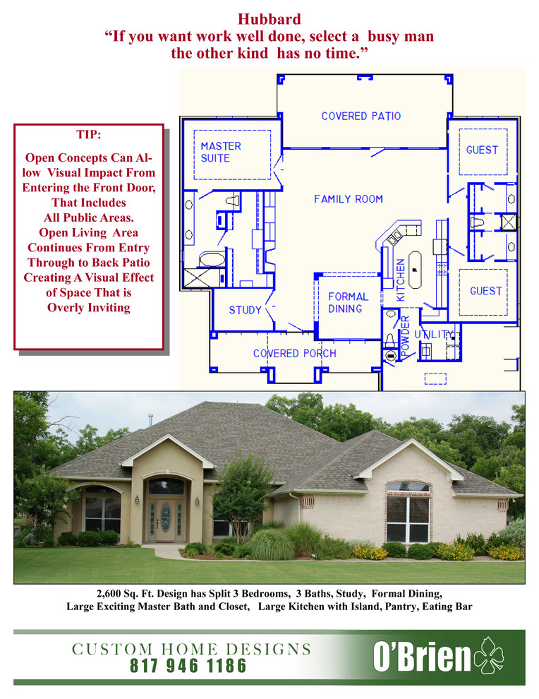 Design Plans and Design Tips