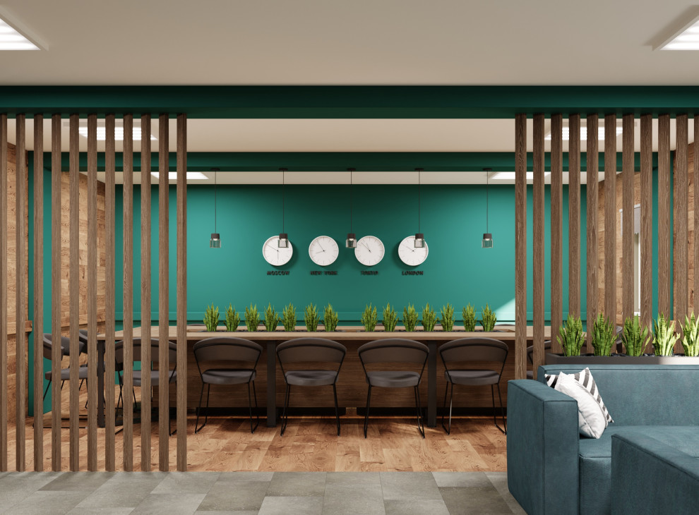 Модульный штаб строительной фирмы