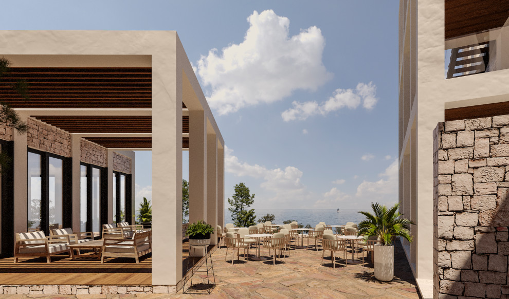 Hotel Caliza. Проект гостиницы в Симеизе в Крыму