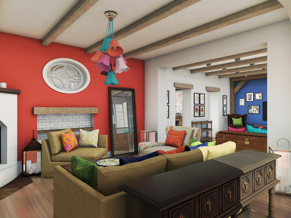 living room, kudinovo house