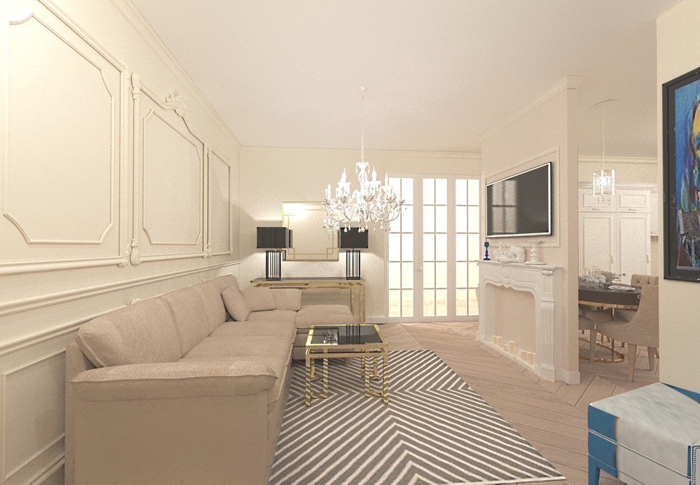 Дизайн квартиры 72,6 м2 г. Москва