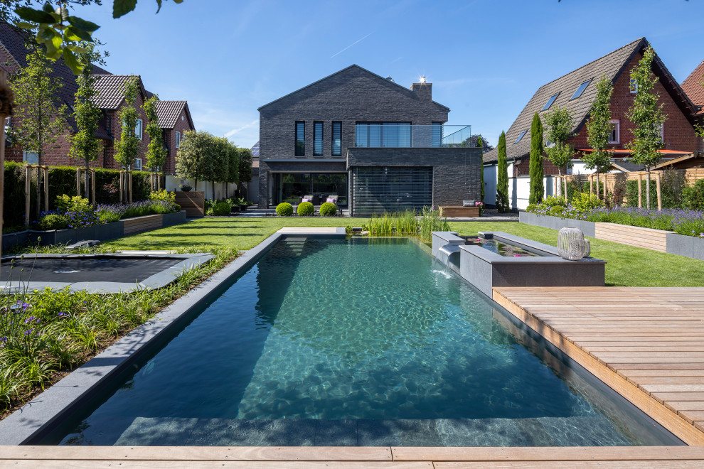Naturpool als Designhighlight Contemporary Landscape Other by