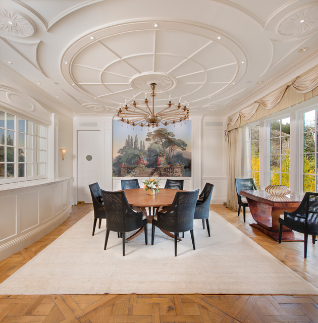 Saddle Butte Residence klassisk-spisestue