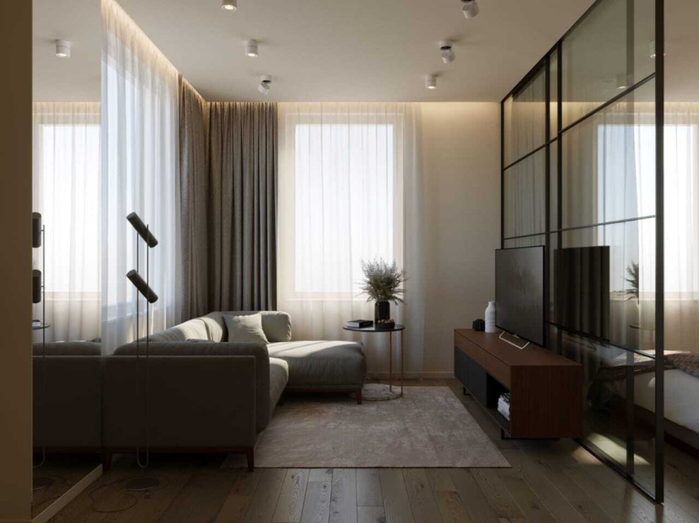 Дизайн-проект квартиры, 59 кв.м.