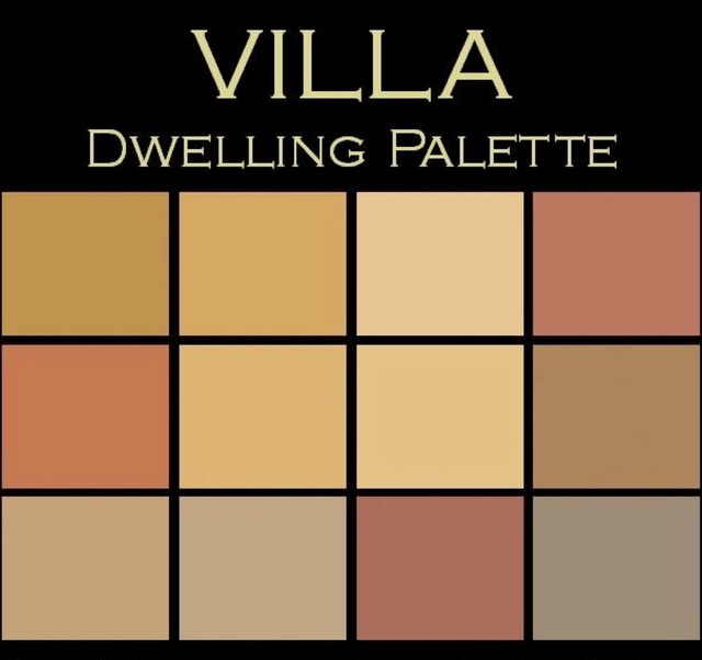 Color In E Villa Palette Rich Earthy Mediterranean Paint Color In E Villa Palette Rich Earthy