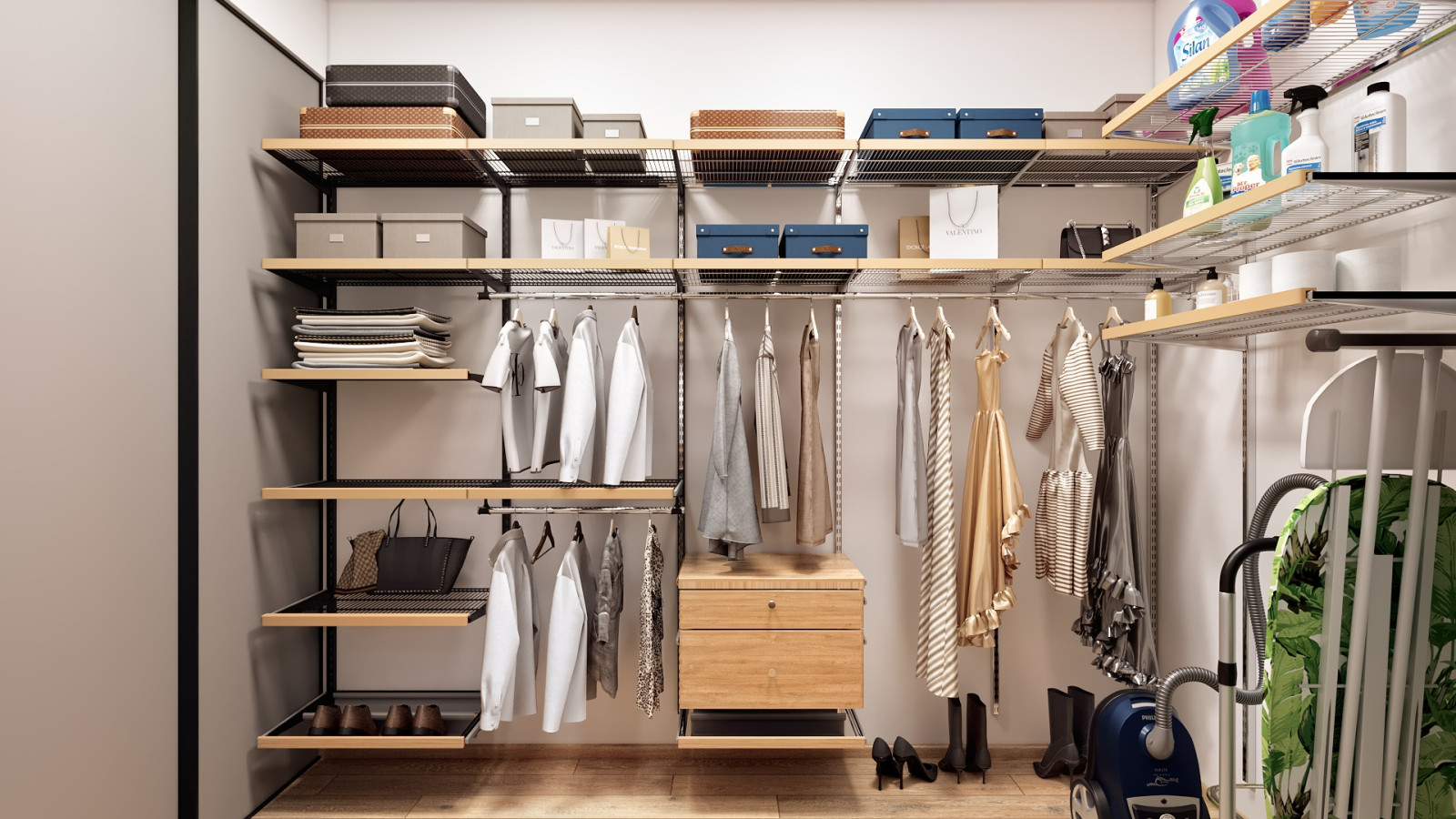 Дизайн-проект трехкомнатной квартиры