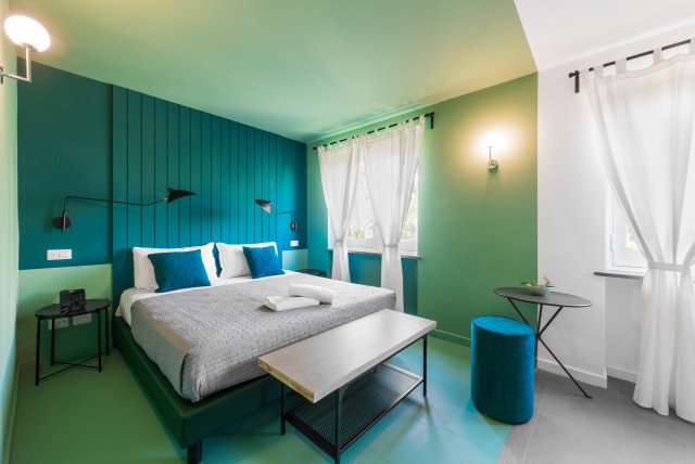 La Villetta - Sorrento - Camera da letto contemporary-bedroom