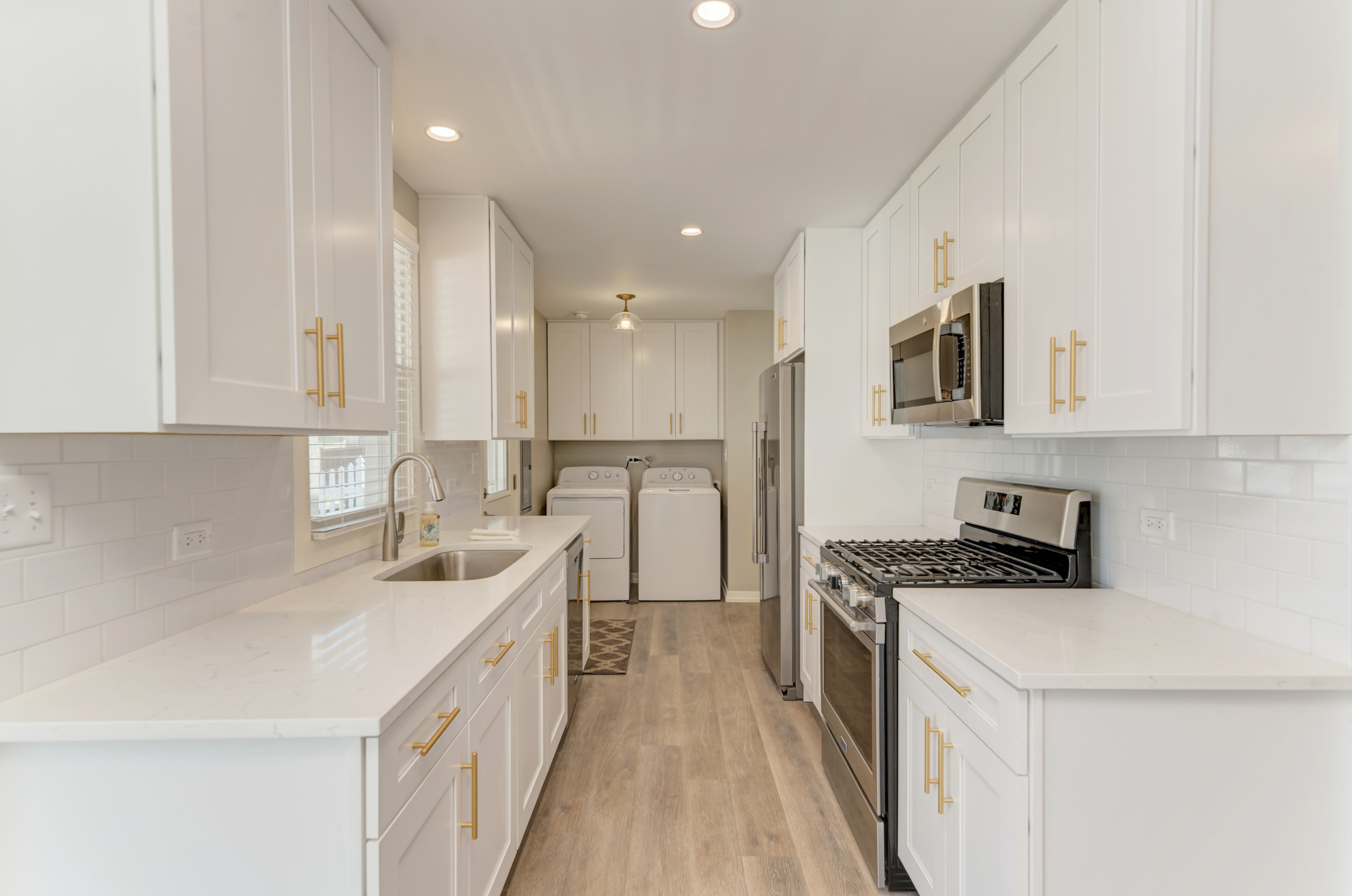 Transitional Ranch Interior Remodel With Open Floor Plan