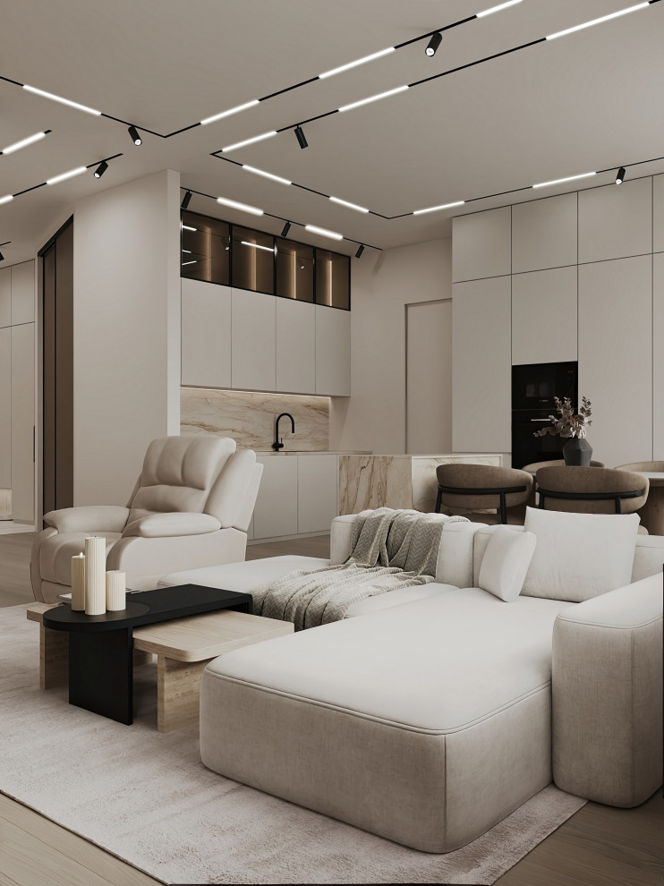 Дизайн и ремонт квартиры в ЖК Tophills - Минимализм как искусство