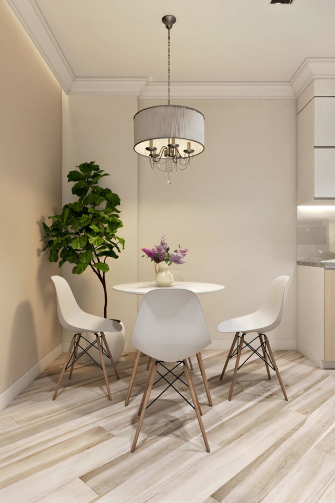 Красивый дизайн интерьера квартиры для молодой пары