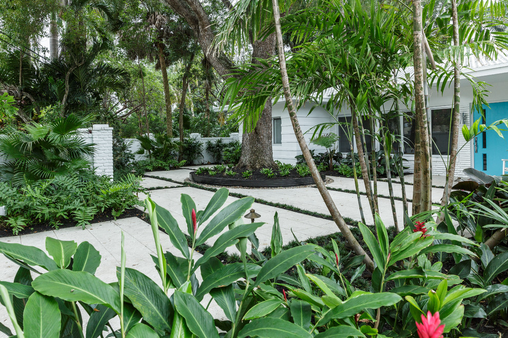 Midcentury home design in Miami.