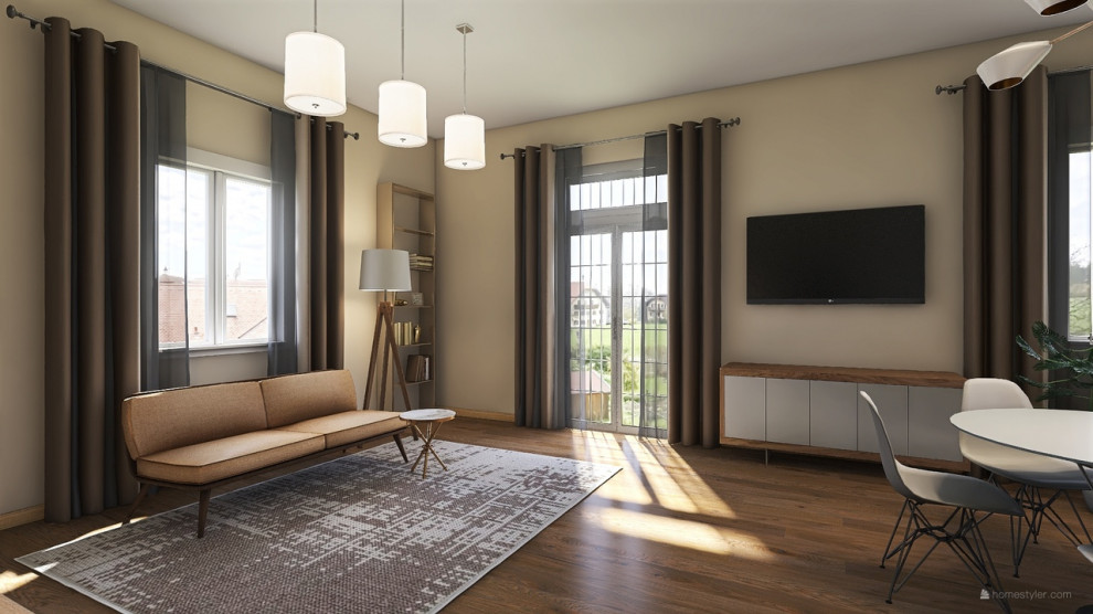 Кухня-гостиная - эскиз