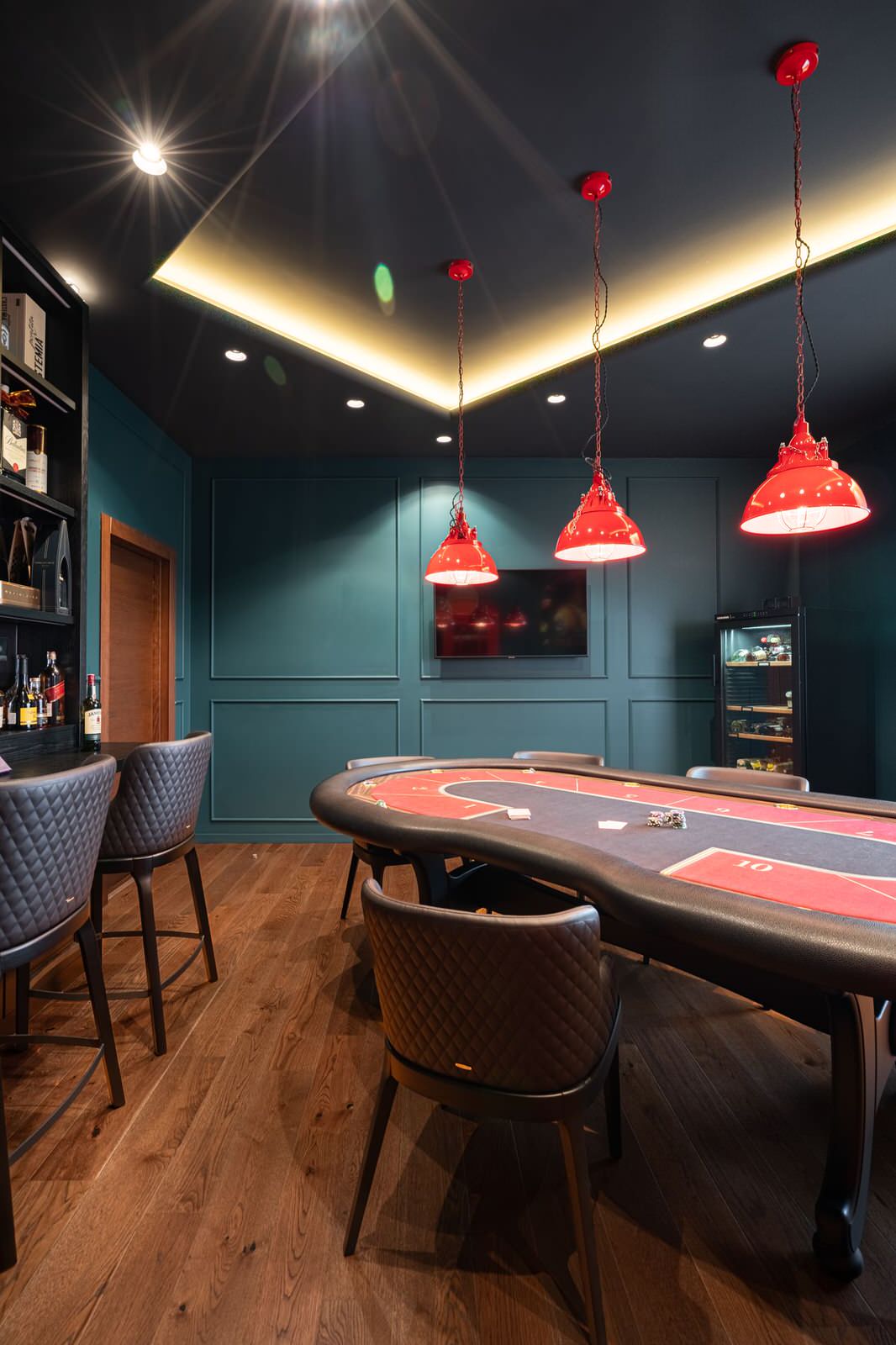 Покерная общий план