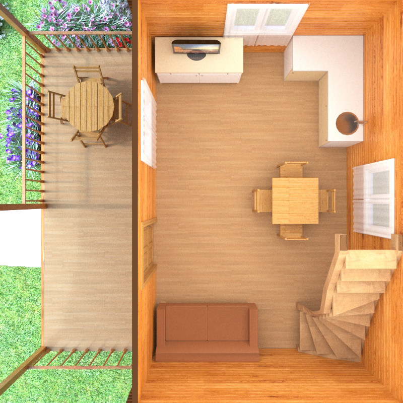 Дачный домик