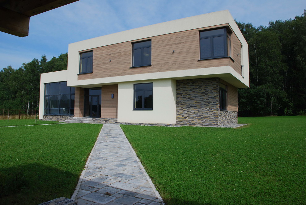 Строящийся частный жилой дом