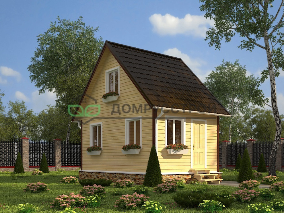 Дом из бруса Д-4