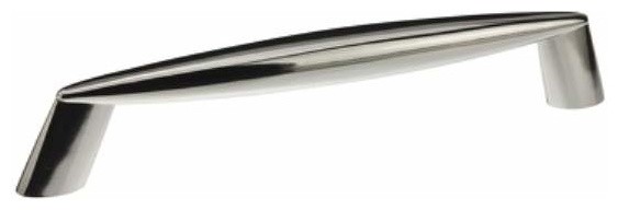 Richelieu BP805128180 5" cc Contemporary Cabinet Pull - Polished Nickel