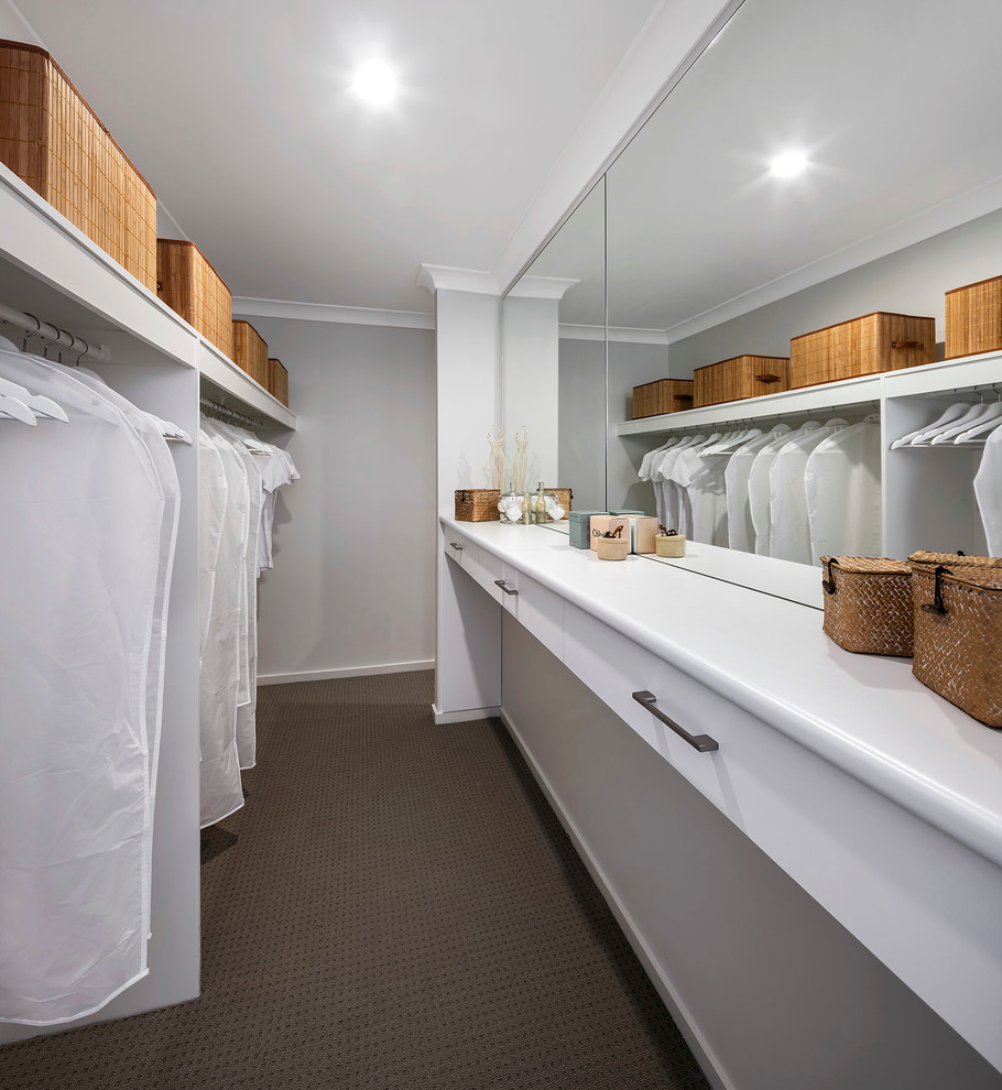 Design ideas for a contemporary storage and wardrobe in Sydney.