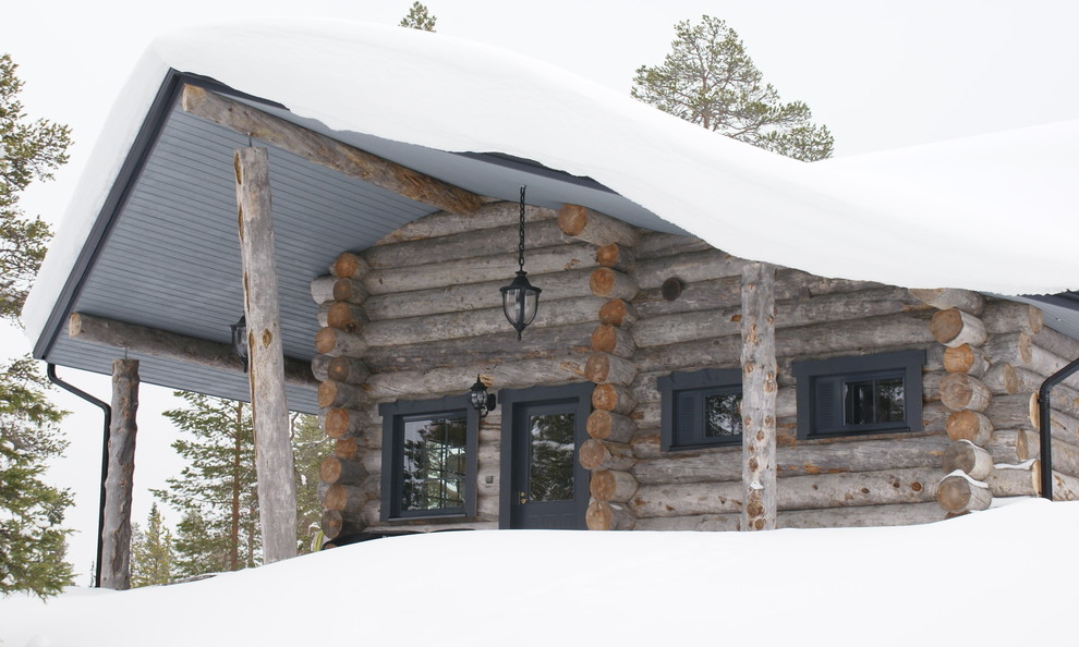 Дом из сосны kelo