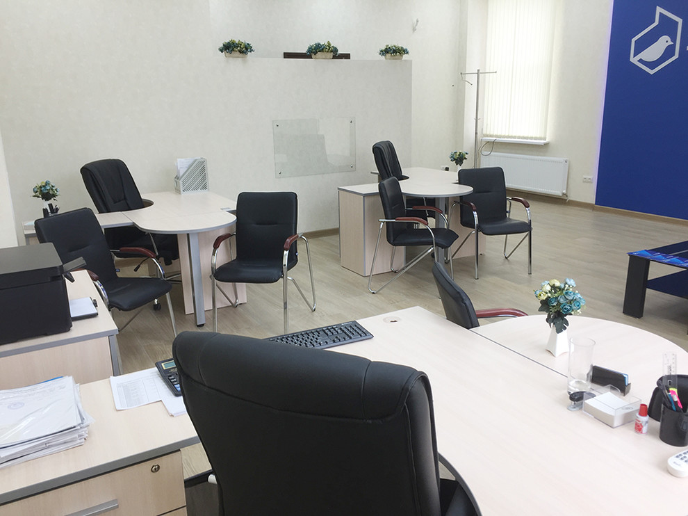 Фото интерьеров офиса строительной компании "Любимый Дом" г. Краснодар