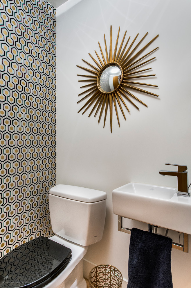 Mid Century Modern Bathroom - Midcentury - Powder Room - Denver - by