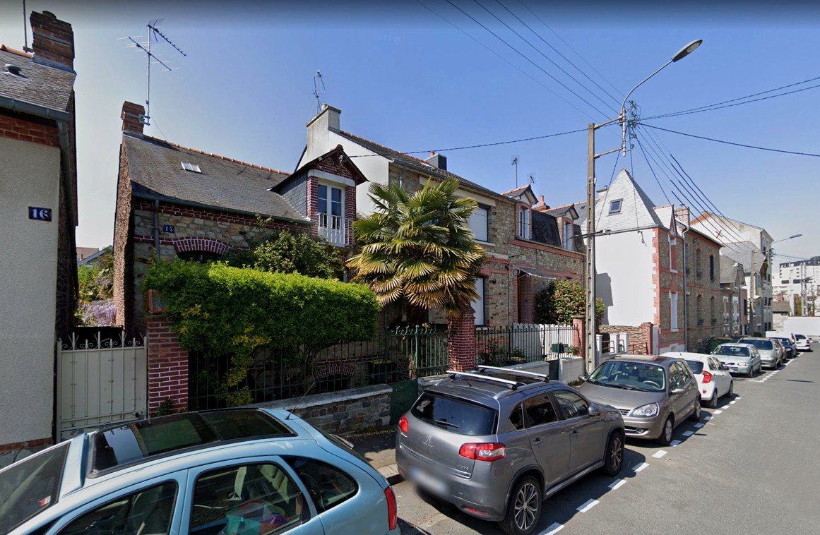 Rénovation et surélévation d'une maison rue Etienne Dolet, Rennes