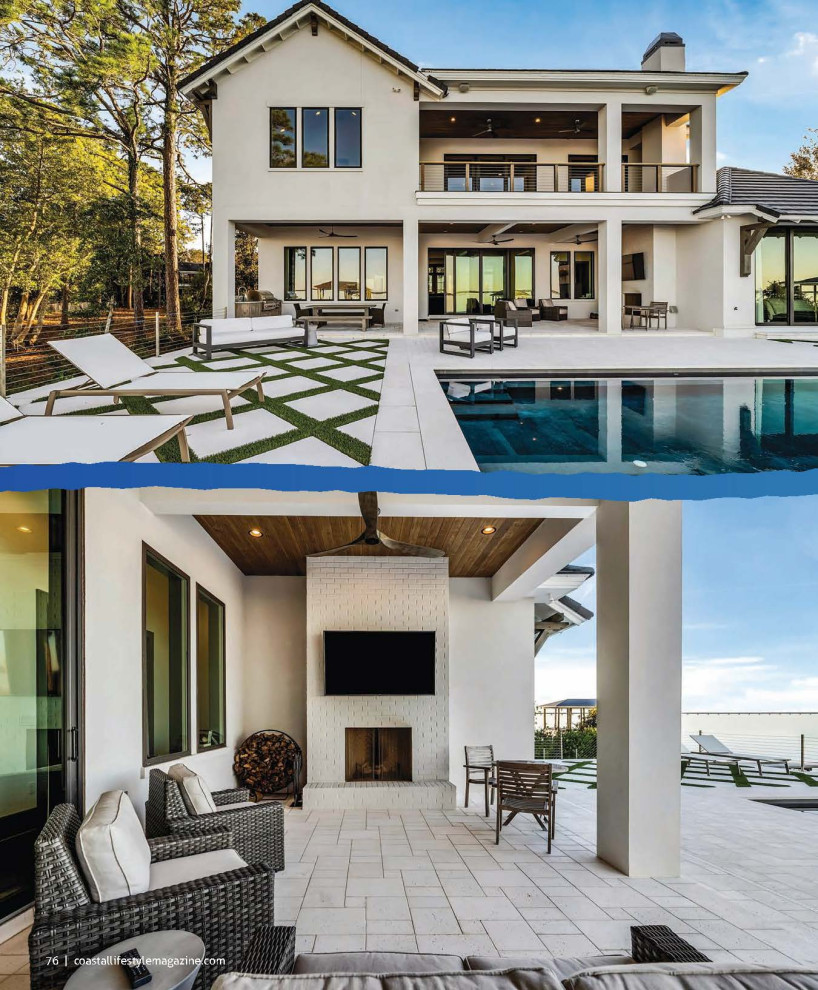 Coastal Lifestyle Magazine-  Bayside Luxury Villa
