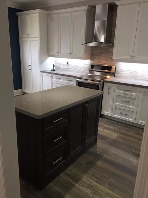 Main Floor Renovation Vaughan Feb 2017 - Open Concept - double sized kitchen